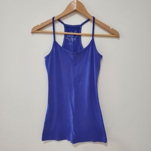 Garage indigo blue solid basic tank top camisole xs